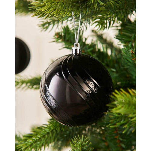 Black Shatterproof Baubles 1
