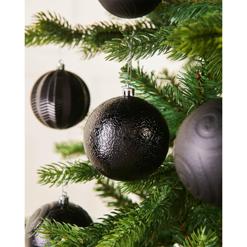 Black Shatterproof Baubles 2