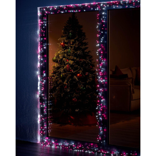 WeRChristmas LED Cluster Lights, Black Cable 1