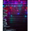 WeRChristmas LED Icicle Lights, Black Cable 4