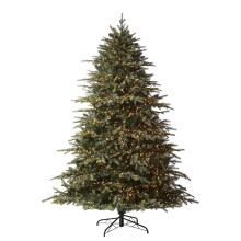 Pre-Lit Nordmann Fir Christmas Tree with Extra Lights, 8ft