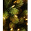 Pre-Lit Mixed Pine Half Christmas Tree, 7ft 5