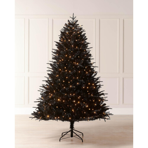Pre-Lit Mixed Pine Black Tree, 8 ft 1