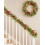 9FT Pre-Lit Decorated Mixed Tip Garland, Red and Gold 3