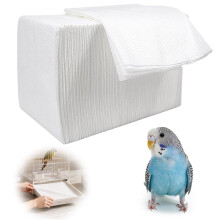 100Pcs Bird Cage Liner Papers, 11x20in Absorbent Disposable | Paper, for Parrot Cages & Small Animals, Cage Liners
