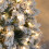 WeRChristmas 6 ft Slim Snow Flocked Spruce Pre-Lit Multi-Function Christmas Tree with 300 Warm White LED Lights/ 8 Setting Controller/ Easy Build 6