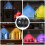 6 Pack Rechargeable Under Cabinet Lights,RGB LED Puck Lights with Remote Control 6