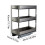 Living And Home 3-Tier Kitchen Cabinet Pull Out Shelf Organizer 6