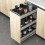 Living And Home 3-Tier Kitchen Cabinet Pull Out Shelf Organizer 2