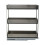 Living And Home 3-Tier Kitchen Cabinet Pull Out Shelf Organizer 4