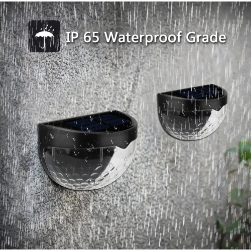 2 Pack 6 LED Solar Powered Security Lights 2