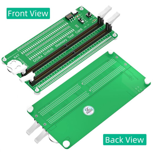 DDR4 Memory Tester with Long , Desktop Computer DDR4 Memory Test Card with LED Indicators for Desktop Computer 1