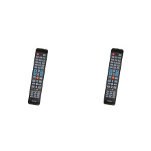 2X Universalfernbedienung RM-L1195+X, Kompatibel mit Mehreren Geräten, Einfache Einrichtung für Fernseher