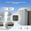 2X Tuya Zigbee Temperature and Humidity Sensor with LCD Digital Display APP Real- Monitoring Remote Control 4