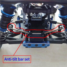 Rc Car Parts 10210 Sway Bar 2Sets Fit pour VRX Racing 1/10 Scale Rc Model Car Parts Toys pour Children Adults