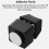 2X LED Light Computer Desktop  PC Motherboard External Start Power Button Extension Cable 10M Black 6