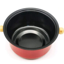 2X Red Stainless Steel Fondue Pot Set Cheese Chocolate Fondue 6 Dipping Forks and Removable Pot