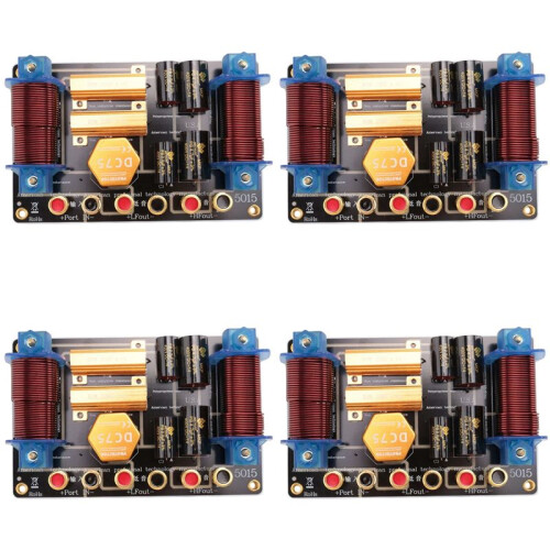 4X 1100W Audio Frequency Divider Two Way Speaker Crossover 12 15 Pouces Stage Performance High Power Frequency Divider 1