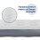 airzzZ Inflatable Flocked Air Bed Grey Single 8