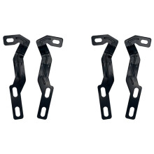 8x LED Light Pod Metal Hood Mount Bracket Kit Ditch Hood Light Brackets for 2016-2020 Tacoma