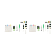 2X Inkjet Printer Continuous Ink Supply System Universal Color Ciss DIY Kit Accessory Cartridge Replacement for