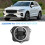 2X Car Headlight Control Module Bend Lights 90068996 for  XC60/S60 2014-2018 AFS Headlight Leveling Control Module 4
