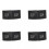 4X for - C-Class E-Class Window  Button Cover W204 S204 W212 S212 A207 C207 2