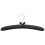 Cabides Acolchoados de Cetim Grandes de 15 Polegadas, Cabides de Seda para Roupas de Vestido de Noiva, Casacos, Ternos, Blusa (Preto, Pacote de 30) 6