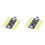 2X Placa Base para RP2040 Raspberry Pi Core Board Compatible RP2 Raspberry Pi  Micropython Módulo Multifunción,A 2