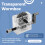 12 Set of Technic Trans-Clear Gearbox Assembly Kits Compatible with  Technic Trans-Clear Wormbox Gear Motor Reducer 6