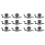 12 Set of Technic Trans-Clear Gearbox Assembly Kits Compatible with  Technic Trans-Clear Wormbox Gear Motor Reducer 2