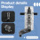 12 Set of Technic Trans-Clear Gearbox Assembly Kits Compatible with  Technic Trans-Clear Wormbox Gear Motor Reducer 10