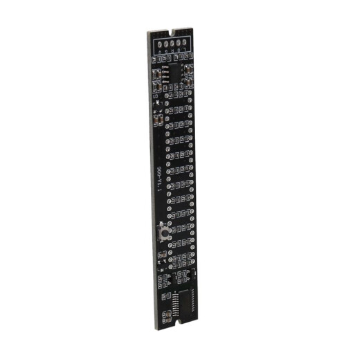 2X  Dual 12 Level Indicator LED Light Bar VU Meter Stereo Amplifier Board Adjustable Light Speed Board with AGC(A) 1