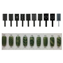 55Pcs Nail Art Tool Stylet MagnÉTique pour DIY Magic 3D Magnetic Cats Eyes Polish Gel UV Polish Eye Cat
