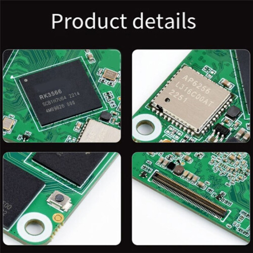 Core3566 Module Kit met Rockchip RK3566 Quad-Core Processor High-Performance Computing voor Raspberry Pi CM4 Amerikaanse Stekker 2