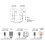 4X Mechanical Thermostat, KTO011 0-60Celsius Adjustable Compact Normally Close(N.C) Temperature Controller ,Red 4