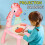 Electric Deer Projection Drawing Board Multi-Functional Writing Board Learning Drawing Can Erase Coloring Toys 4