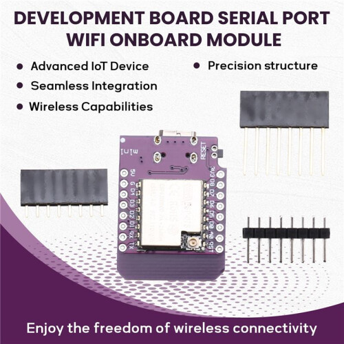 ESP8266 D1  Development Board -WiFi Wireless Module,Serial Port,IoT Compatible,Enhanced Connectivity  D1 ESP-07S 2