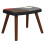 VidaXL vidaXL Schaukelstuhl mit Hocker Patchwork Stoff 6