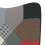 VidaXL vidaXL Schaukelstuhl mit Hocker Patchwork Stoff 8
