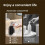 Automatic Sensor Soap Dispenser Hand Soap Dispenser Laundry Detergent Dispenser Countertop Kitchen Detergent Sensor,A 6