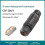 3-Pack Junction Box with 3 Pin Electrical Cable Connectors, IP68 Waterproof, 4-10mm Adjustable Wire Box 3