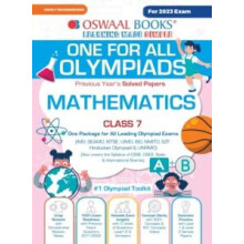 Oswaal One For All Olympiad Previous Years Solved Papers Class7 Mathem
