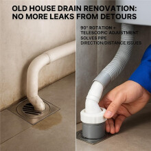 Drain Adaptor for Dishwasher and Washing Machine, Washing Machine Waste Splitter for Hose with Input Connector
