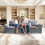 265CM Chenille Sofa 3-Seater Modern Comfy Couch 4