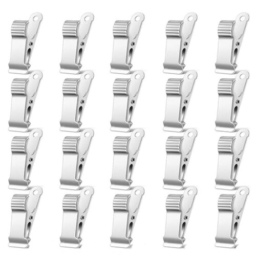 Metal Clips 20 Pack,  Clamp Clips for Crafts & Baking Compact, Durable, and Versatile 1