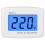 DM55-1 Digital AC Voltmeter for Household Use - LCD Display for 80-300V Voltage Range EU Plug 1