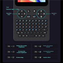 For Raspberry Pi Handheld Linux Terminal 3.5 Inch TouchScreen 640x480 Portable Development Console Without Battery