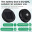 4 Pack Solar Lights Replacement Top Solar Panel Lantern Lid Lights , Lantern Light Replacement , Garden Patio Decor 6