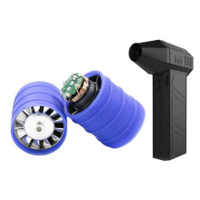 12V Brushless Motor Impeller and Copper Coil for Handheld Dust Blowers and High-Speed Turbo Fans(12V 9W+Plate)